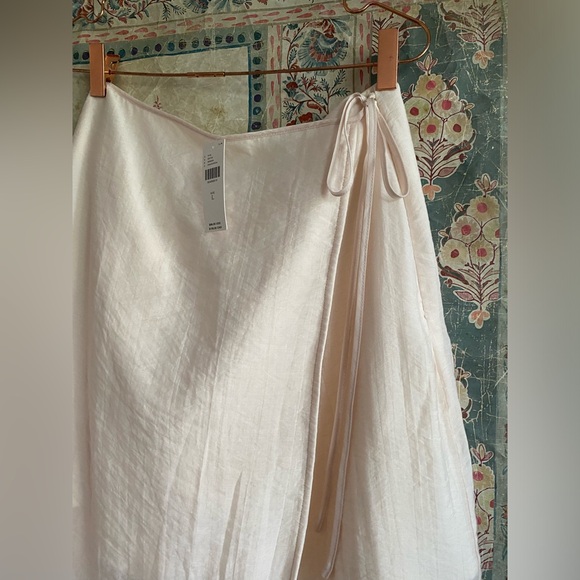 Anthropologie Sheer Maxi wrap Skirt - Picture 10 of 13